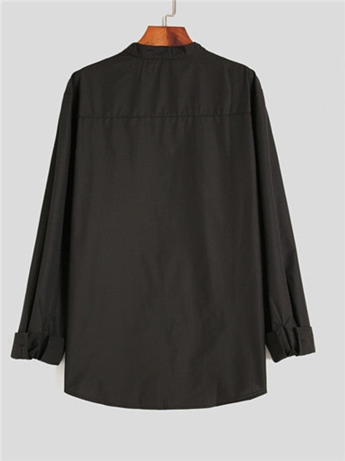 Camisa social manga longa