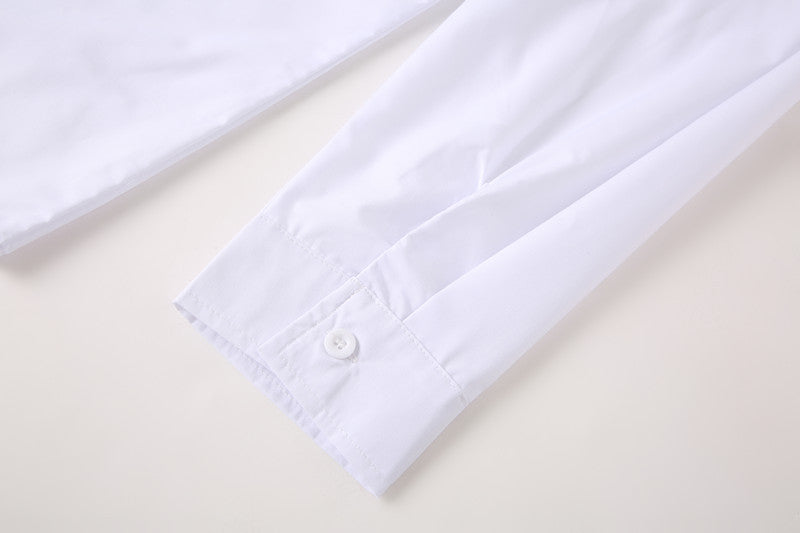 Camisa social manga longa