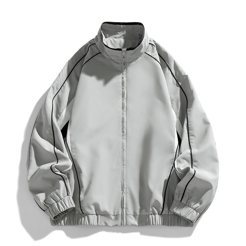 Casaco, impermeável e folgado