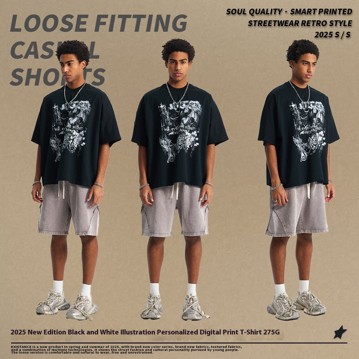 Camiseta design retrô