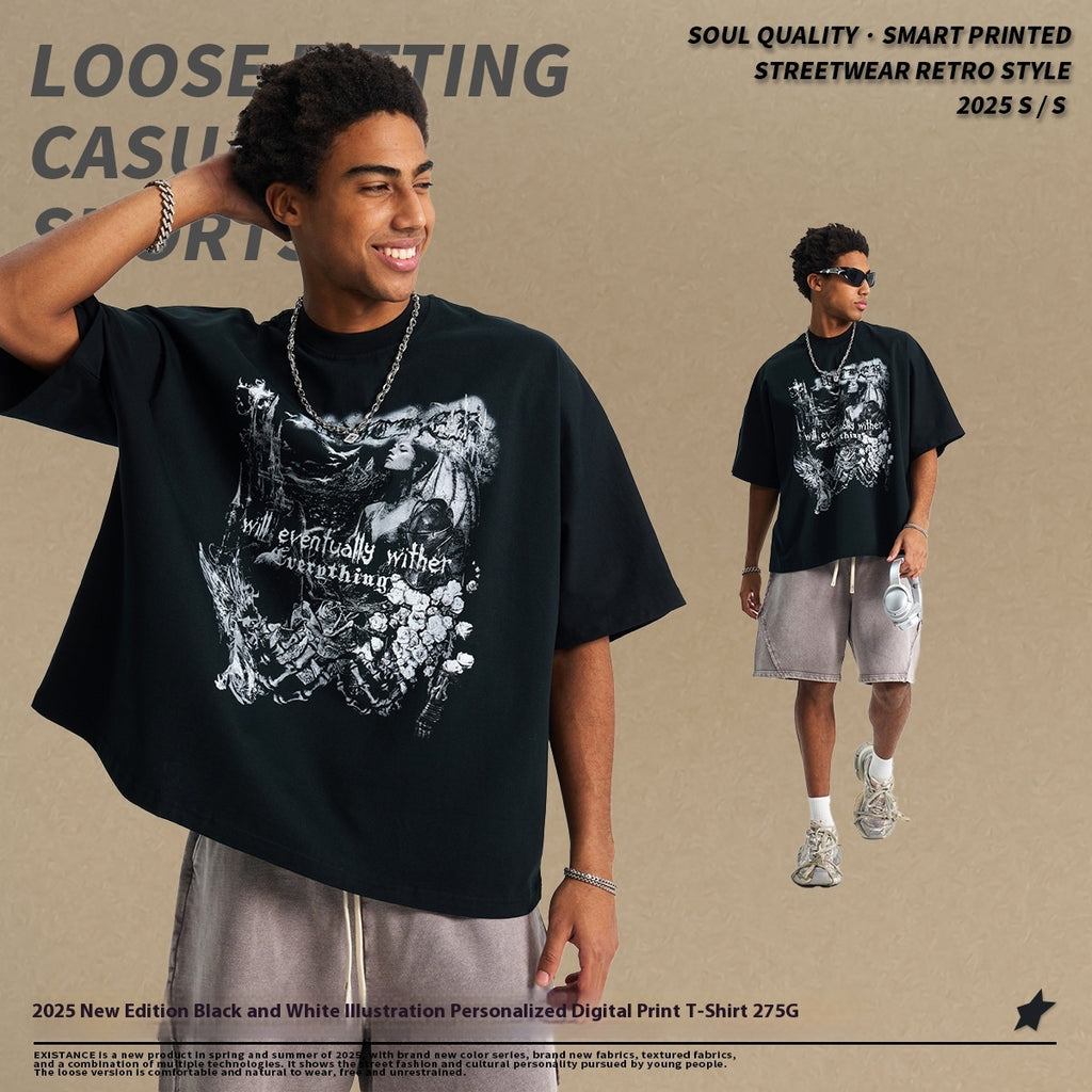 Camiseta design retrô