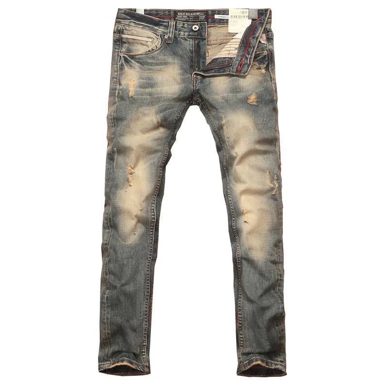 Calça jeans destroyed