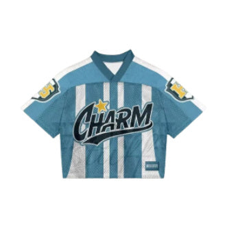 Camiseta larga curta retrô