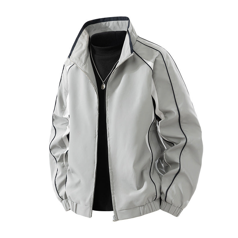 Casaco, impermeável e folgado